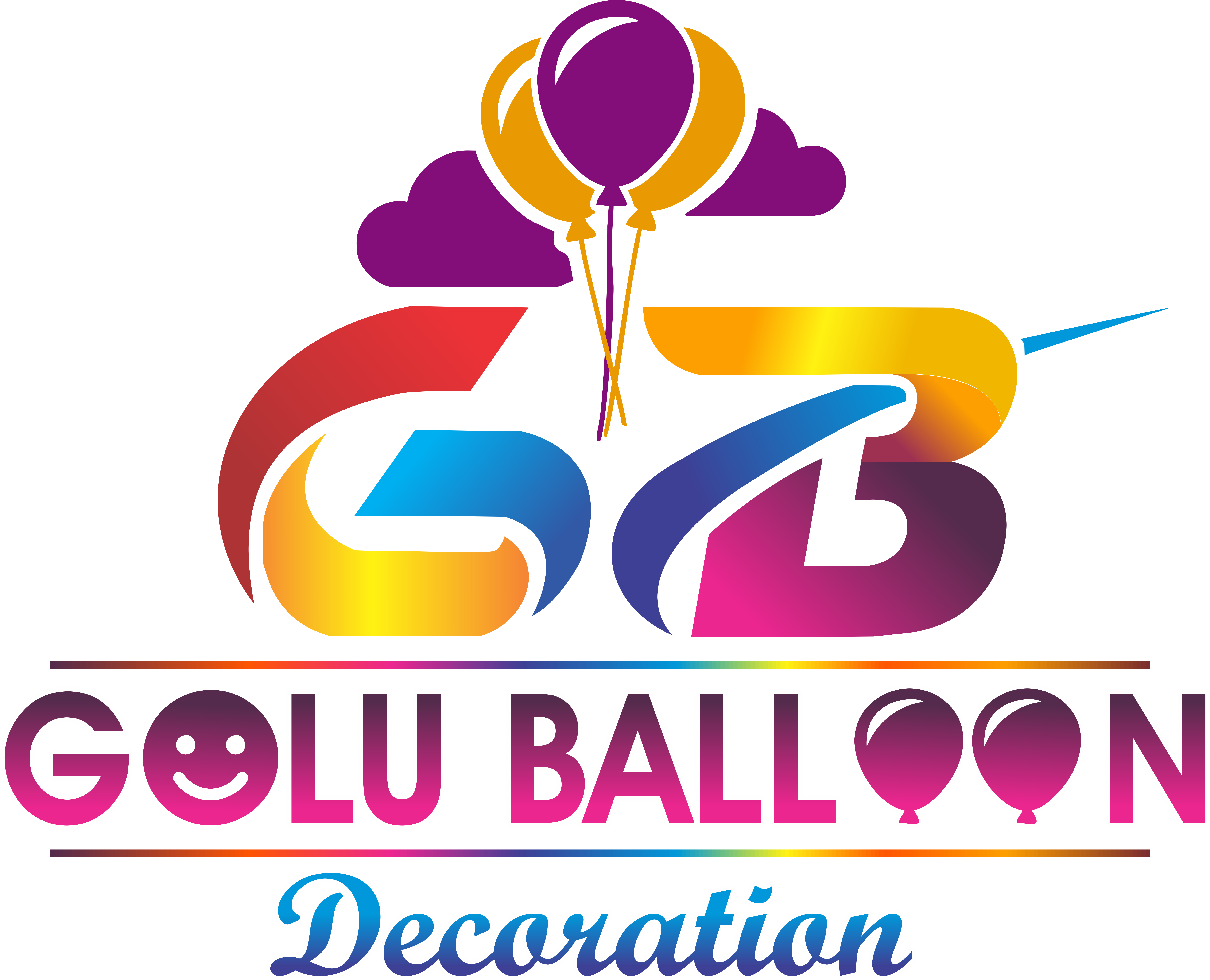Golu Balloon Decoration Logo
